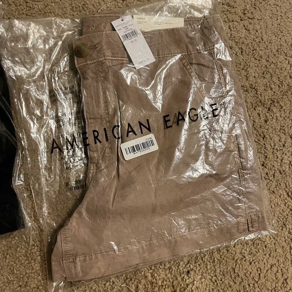 These are khaki shorts that are size 12 from American Eagle. It was never opened